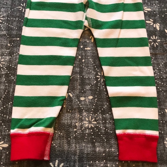 Hanna 2T Christmas Stripe Long Johns - Picture 13 of 16